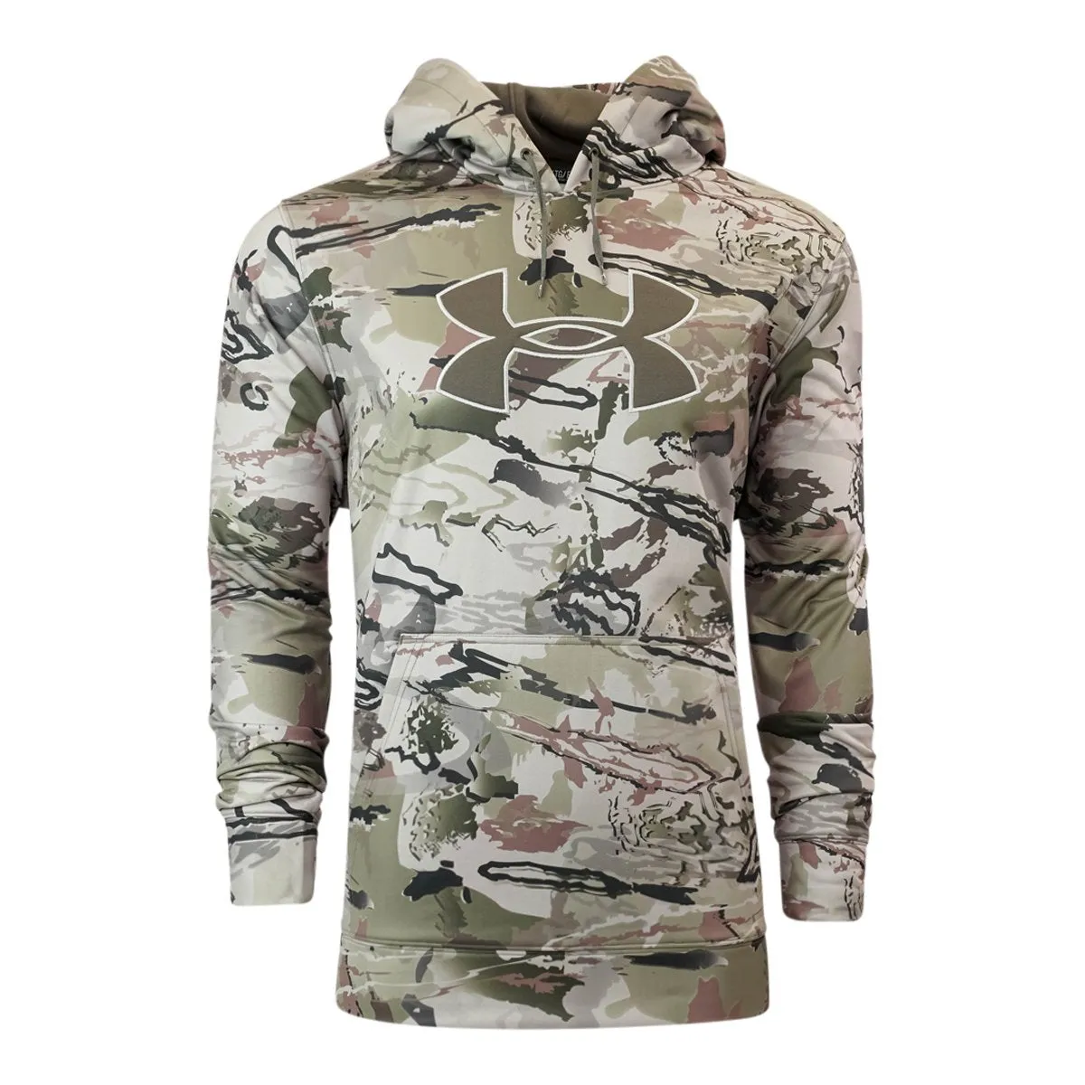 Under Armour Men's Camo Big Logo Fleece Hoodie