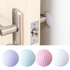 Wall Thickening Mute Fenders Door Wall Stick Golf Modelling Rubber Handle Door Lock Protective Pad