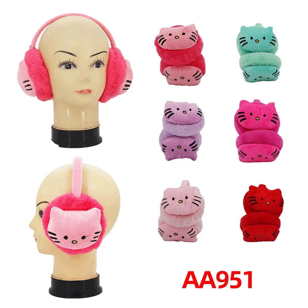 Wholesale Cute Animal Winter Fleece Furry Earmuff Ear Warmer AA951